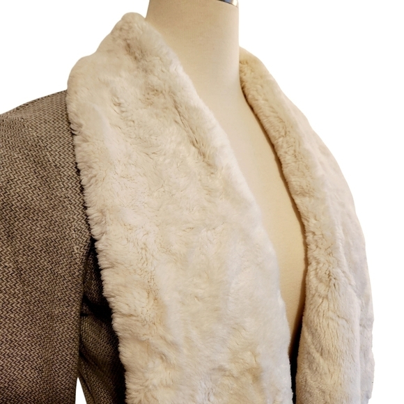 ANTHROPOLOGIE SATURDAY/ SUNDAY WOMEN'S GRAY AMBROSE KNIT JACKET SIZE S - Picture 9 of 15